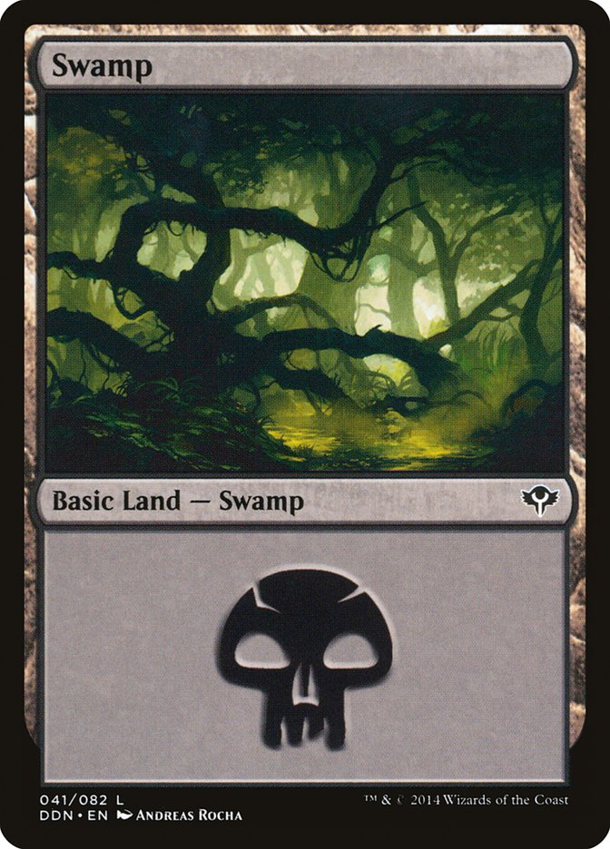Swamp (41) [Duel Decks: Speed vs. Cunning] | L.A. Mood Comics and Games