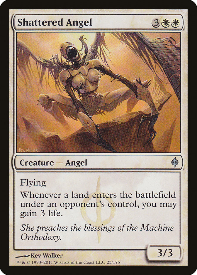 Shattered Angel [New Phyrexia] | L.A. Mood Comics and Games