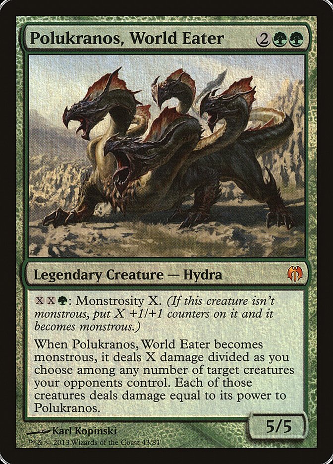 Polukranos, World Eater [Duel Decks: Heroes vs. Monsters] | L.A. Mood Comics and Games