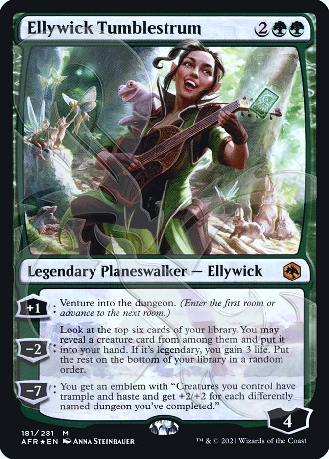 Ellywick Tumblestrum (Ampersand Promo) [Dungeons & Dragons: Adventures in the Forgotten Realms Promos] | L.A. Mood Comics and Games