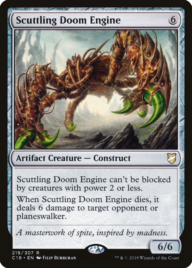 Scuttling Doom Engine [Commander 2018] | L.A. Mood Comics and Games