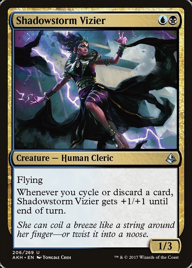 Shadowstorm Vizier [Amonkhet] | L.A. Mood Comics and Games