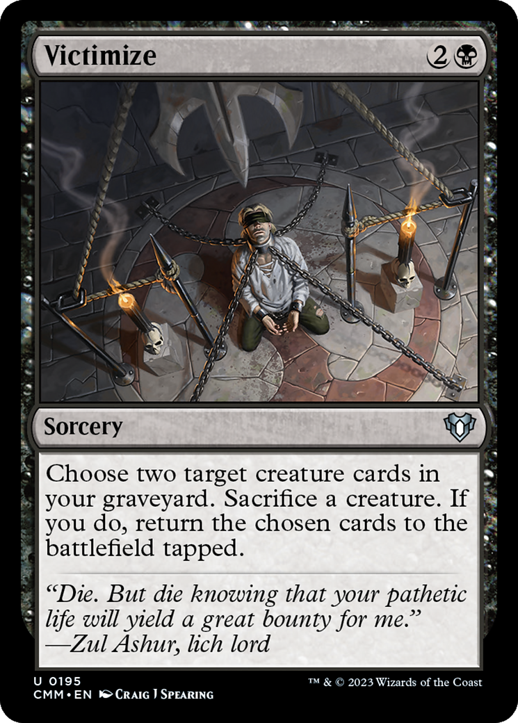 Victimize [Commander Masters] | L.A. Mood Comics and Games