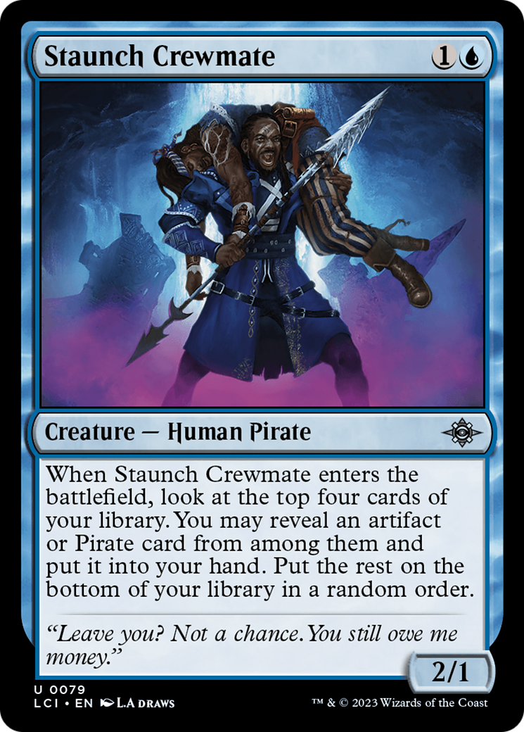 Staunch Crewmate [The Lost Caverns of Ixalan] | L.A. Mood Comics and Games