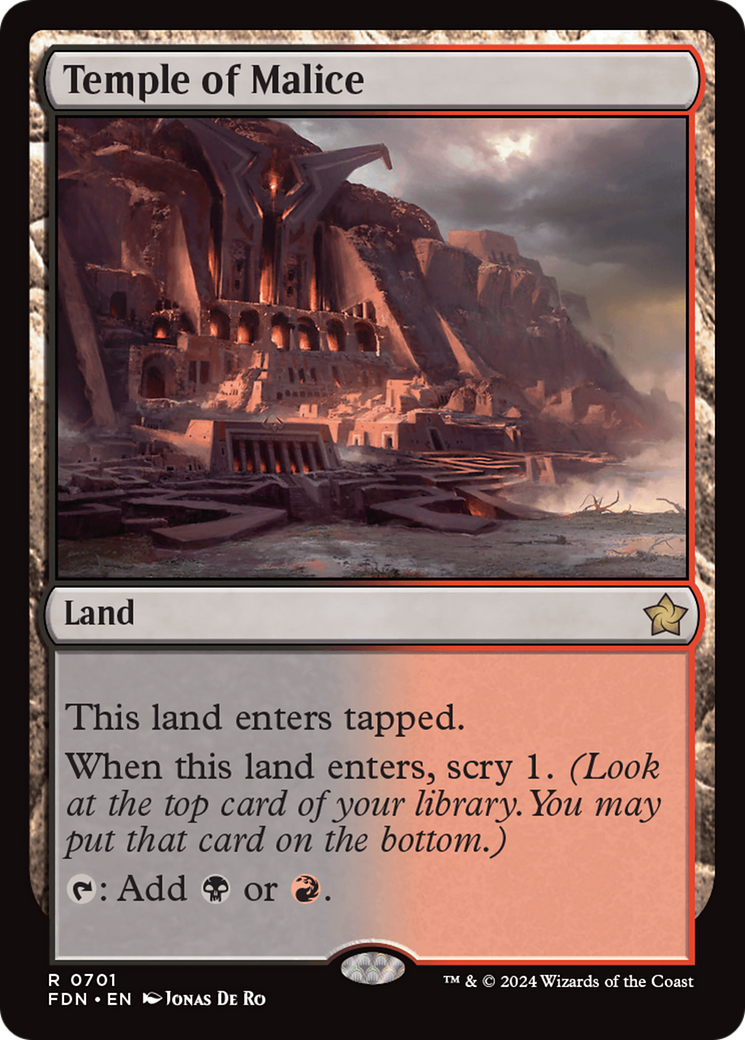 Temple of Malice [Foundations] | L.A. Mood Comics and Games