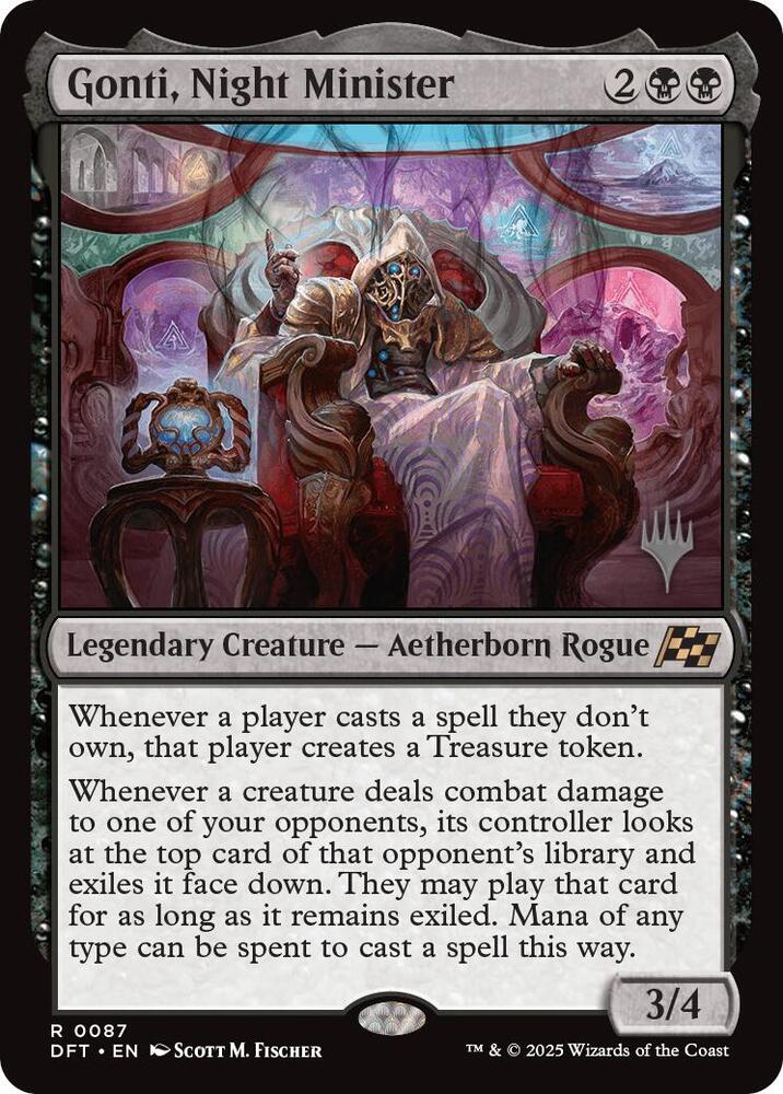 Gonti, Night Minister (Promo Pack) [Aetherdrift Promos] | L.A. Mood Comics and Games