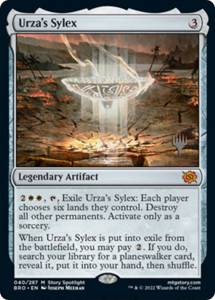 Urza's Sylex (Promo Pack) [The Brothers' War Promos] | L.A. Mood Comics and Games