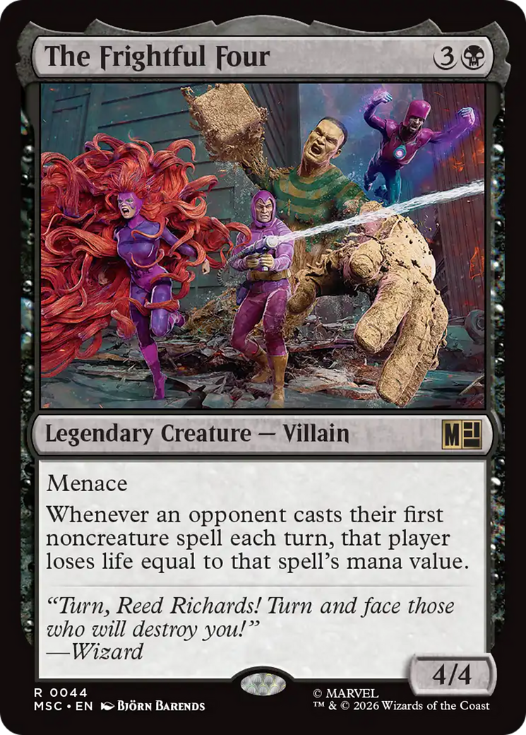 The Frightful Four [Marvel Super Heroes Commander] | L.A. Mood Comics and Games