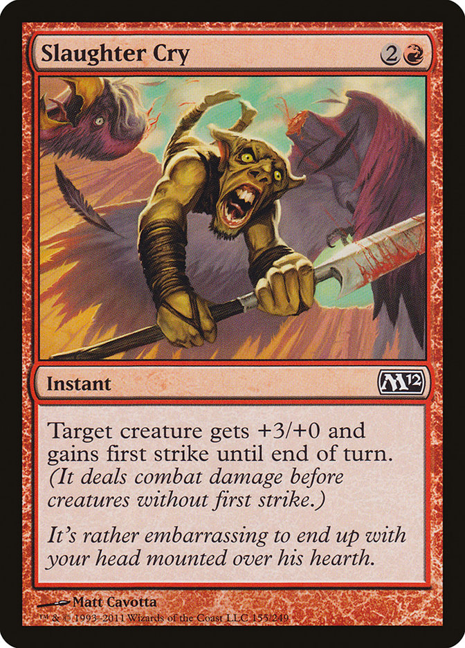Slaughter Cry [Magic 2012] | L.A. Mood Comics and Games