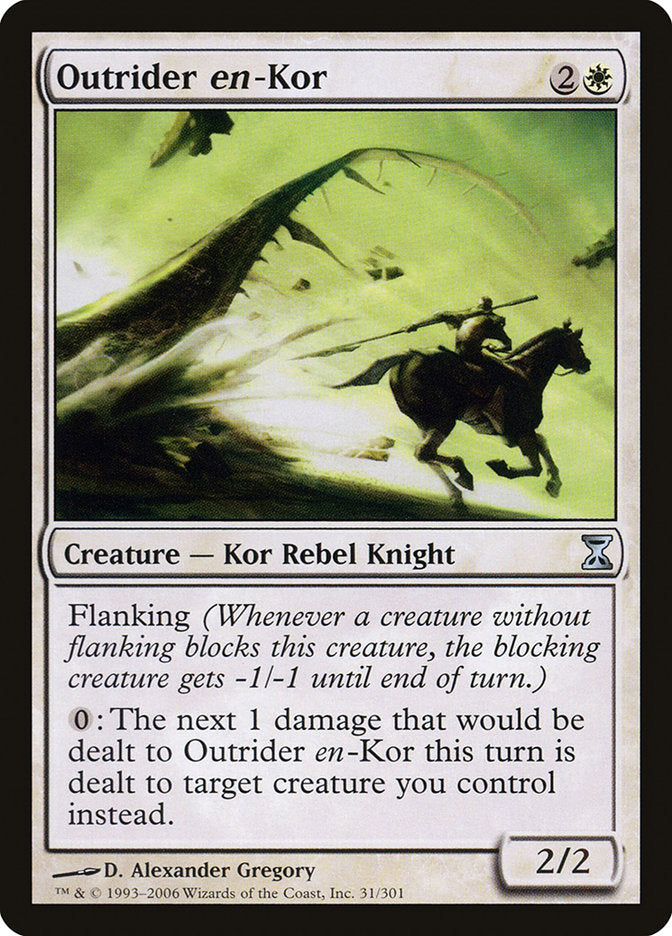 Outrider en-Kor [Time Spiral] | L.A. Mood Comics and Games