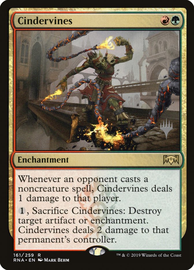 Cindervines (Promo Pack) [Ravnica Allegiance Promos] | L.A. Mood Comics and Games