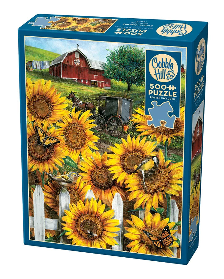 Puzzle 500pc Country Paradise | L.A. Mood Comics and Games