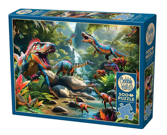 Puzzle 500 Prehistoric Beasts | L.A. Mood Comics and Games