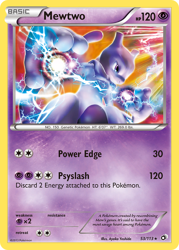 Mewtwo (53/113) [Black & White: Legendary Treasures] | L.A. Mood Comics and Games