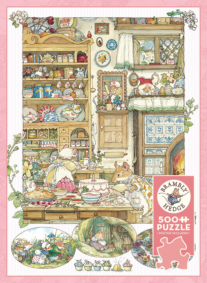 Puzzle 500pc - Brambly Hedge Picnic Preparations | L.A. Mood Comics and Games