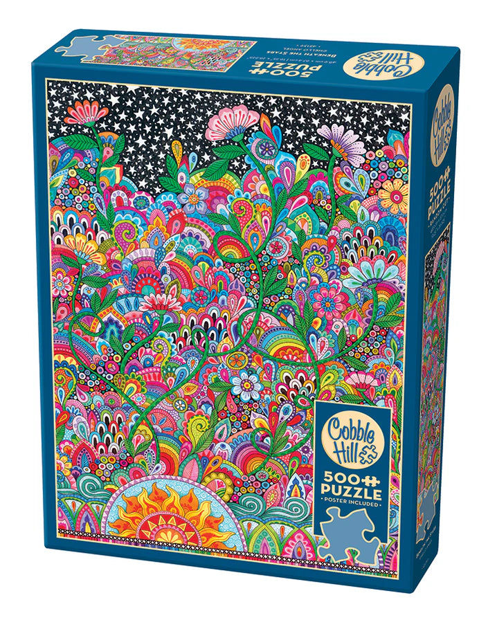 Puzzle 500pc - Beneath the Stars | L.A. Mood Comics and Games