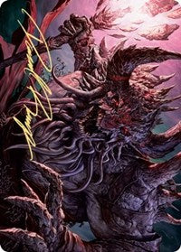 Dream Devourer Art Card (Gold-Stamped Signature) [Kaldheim Art Series] | L.A. Mood Comics and Games