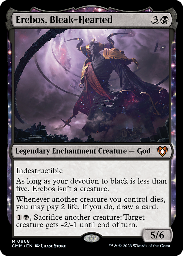 Erebos, Bleak-Hearted [Commander Masters] | L.A. Mood Comics and Games