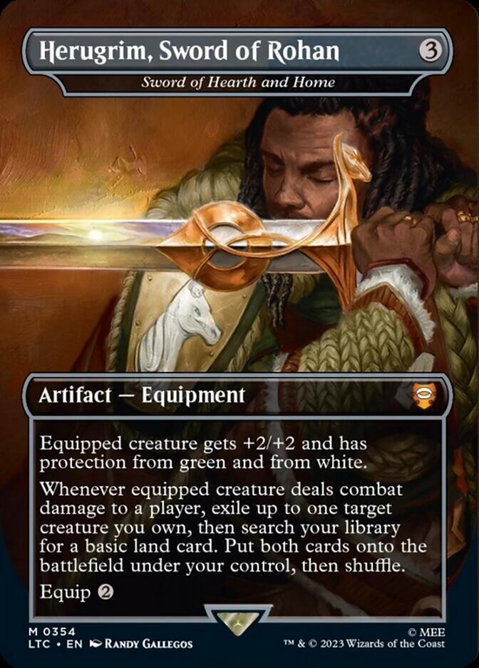 Herugrim, Sword of Rohan - Sword of Hearth and Home [The Lord of the Rings: Tales of Middle-Earth Commander] | L.A. Mood Comics and Games