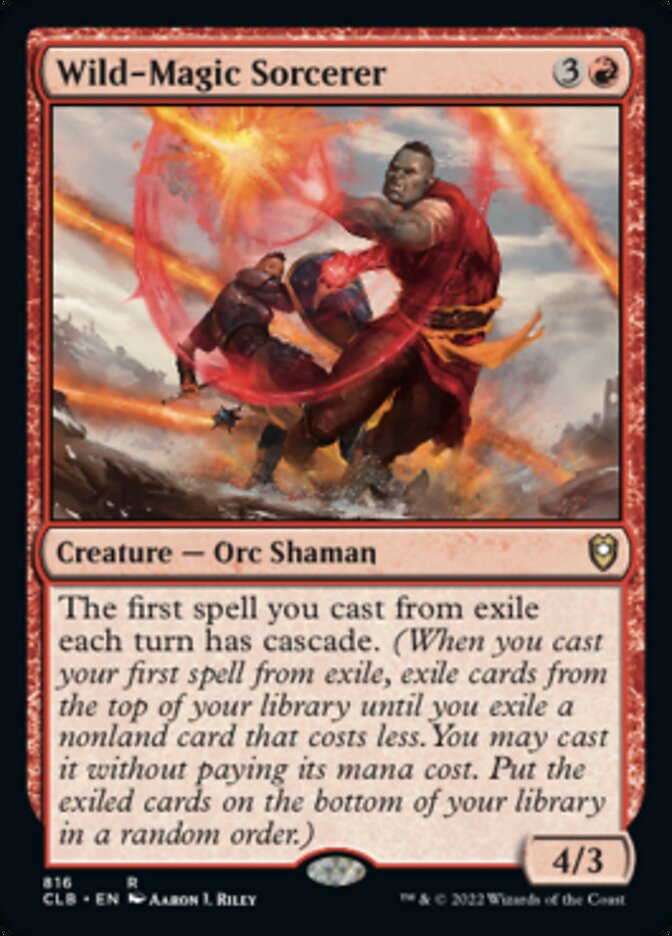 Wild-Magic Sorcerer [Commander Legends: Battle for Baldur's Gate] | L.A. Mood Comics and Games