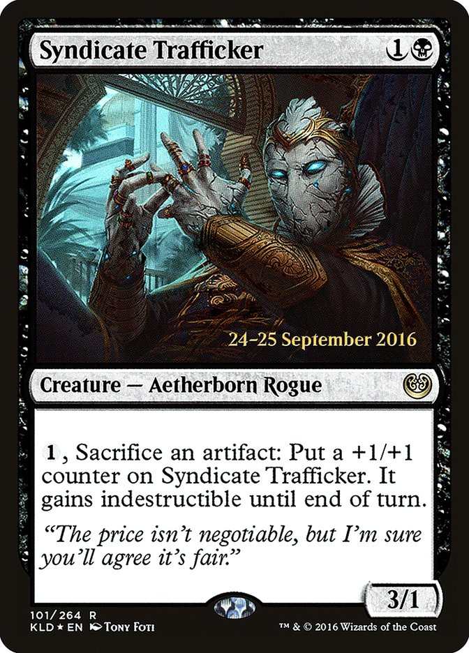 Syndicate Trafficker [Kaladesh Prerelease Promos] | L.A. Mood Comics and Games