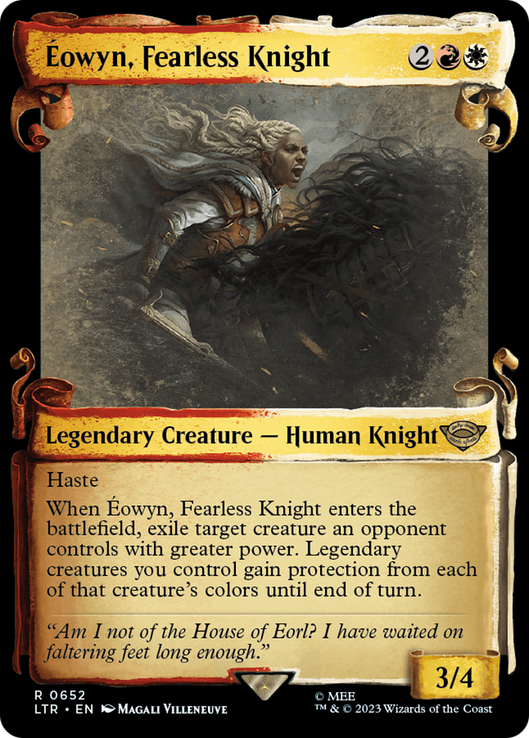 Eowyn, Fearless Knight [The Lord of the Rings: Tales of Middle-Earth Showcase Scrolls] | L.A. Mood Comics and Games