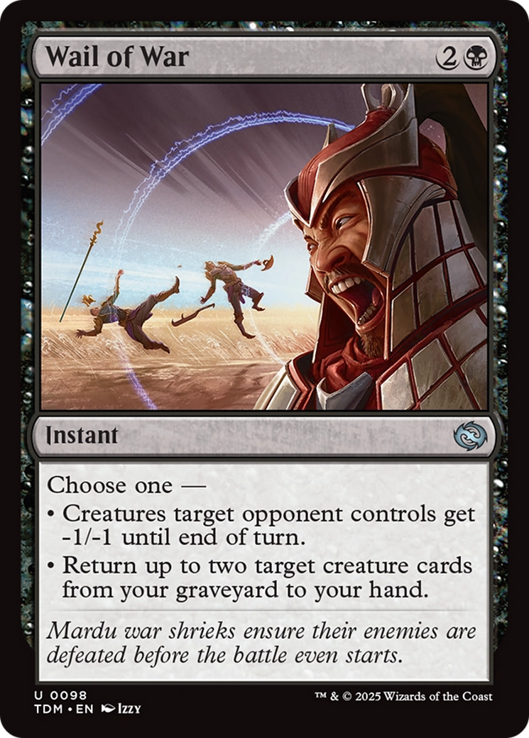 Wail of War [Tarkir: Dragonstorm] | L.A. Mood Comics and Games