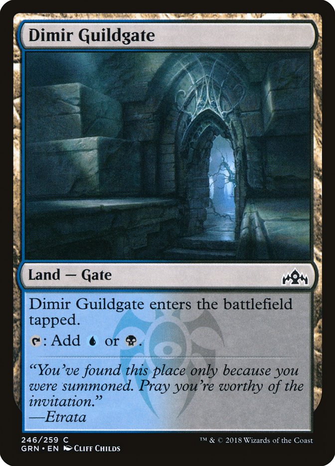 Dimir Guildgate (246/259) [Guilds of Ravnica] | L.A. Mood Comics and Games