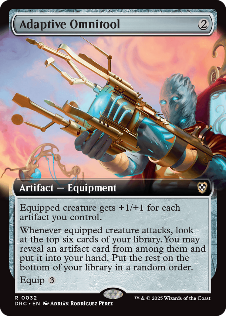 Adaptive Omnitool (Extended Art) [Aetherdrift Commander] | L.A. Mood Comics and Games