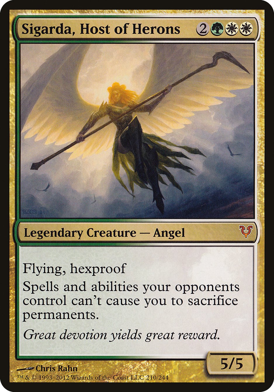 Sigarda, Host of Herons (Oversized) [Open the Helvault] | L.A. Mood Comics and Games