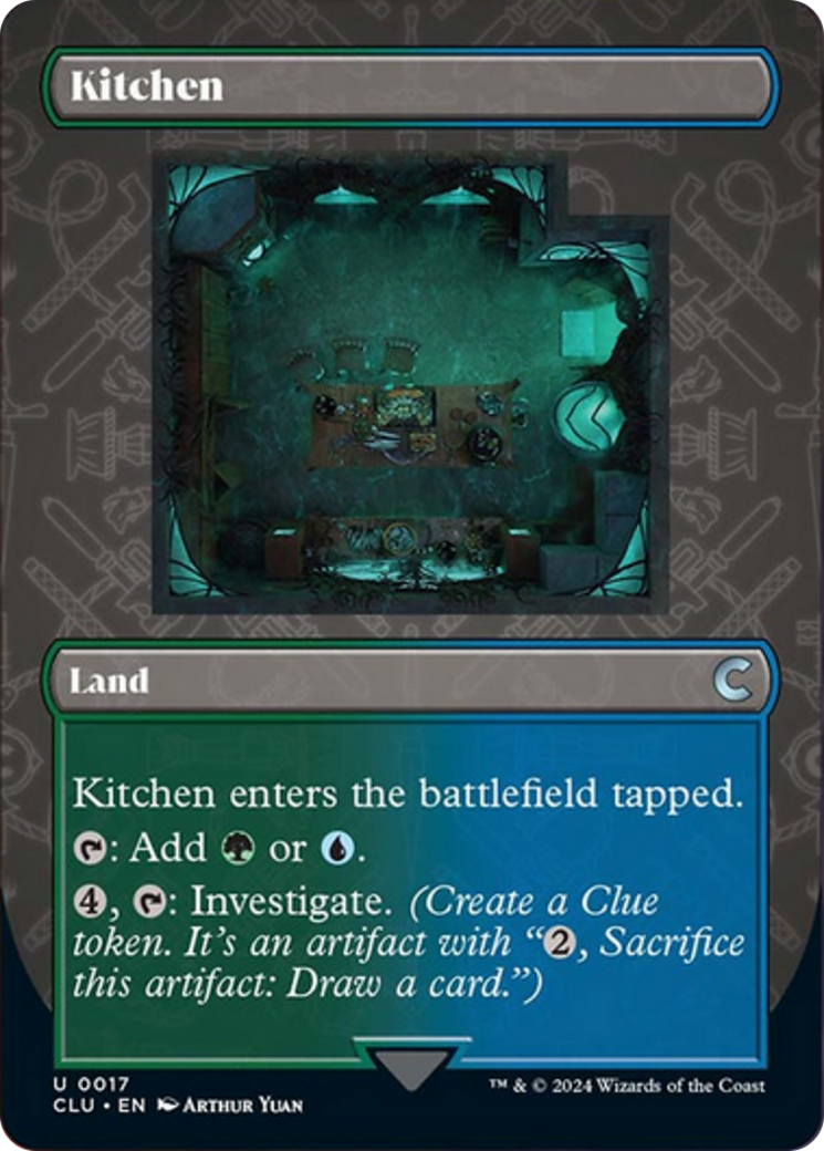 Kitchen (Borderless) [Ravnica: Clue Edition] | L.A. Mood Comics and Games