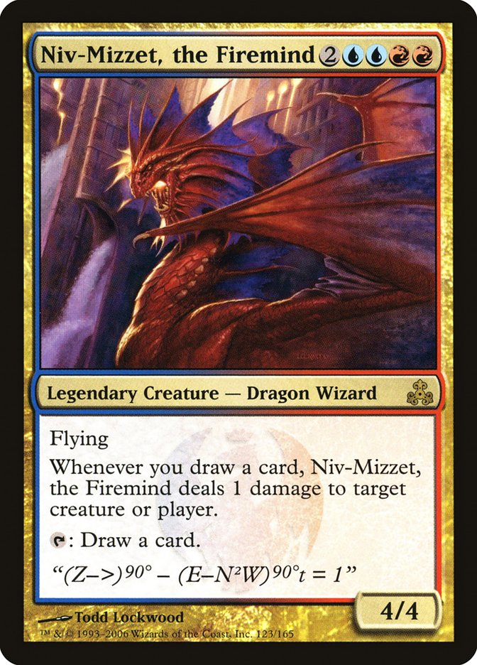 Niv-Mizzet, the Firemind [Guildpact] | L.A. Mood Comics and Games