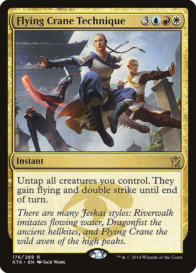 Flying Crane Technique [Khans of Tarkir] | L.A. Mood Comics and Games