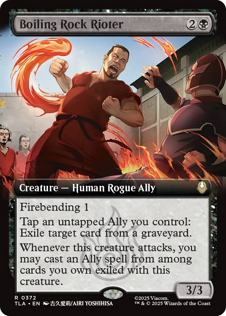 Boiling Rock Rioter (Extended Art) [Avatar: The Last Airbender] | L.A. Mood Comics and Games