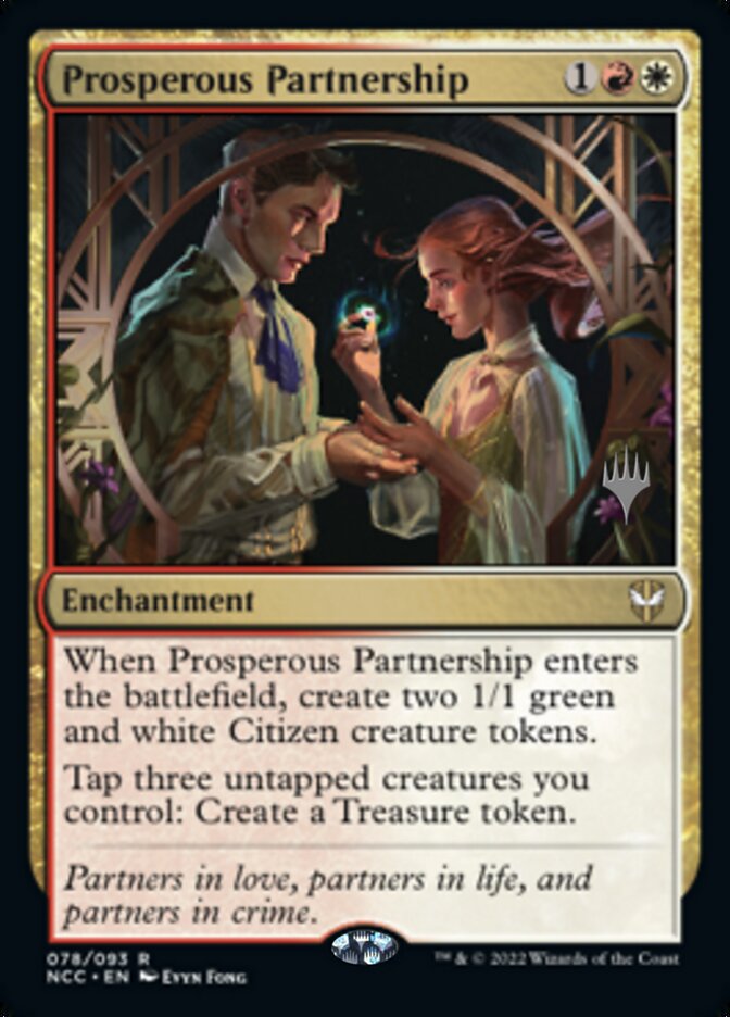 Prosperous Partnership (Promo Pack) [Streets of New Capenna Commander Promos] | L.A. Mood Comics and Games