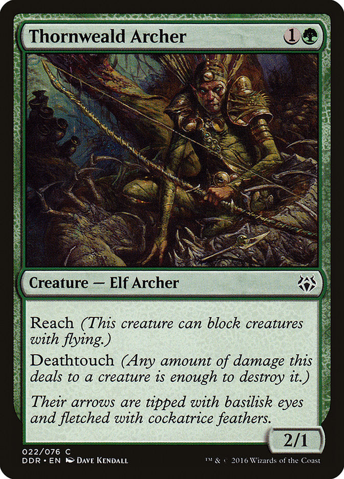 Thornweald Archer [Duel Decks: Nissa vs. Ob Nixilis] | L.A. Mood Comics and Games