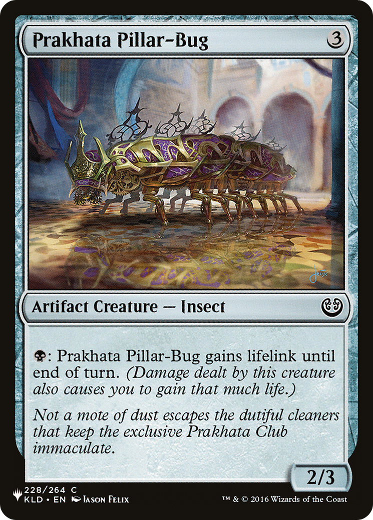 Prakhata Pillar-Bug [The List] | L.A. Mood Comics and Games