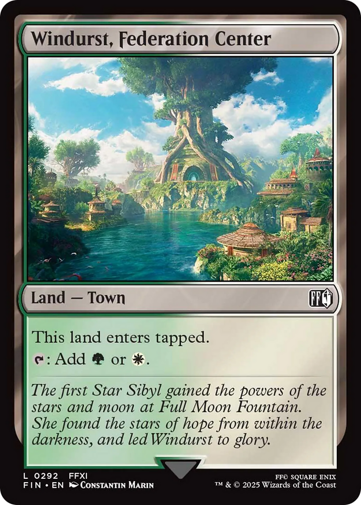Windurst, Federation Center [FINAL FANTASY] | L.A. Mood Comics and Games