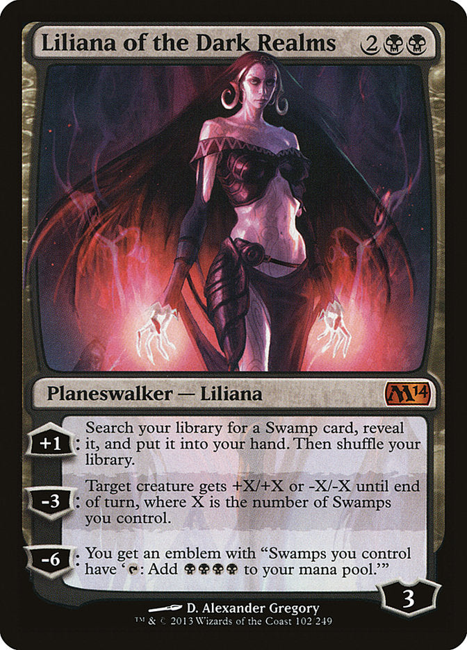 Liliana of the Dark Realms [Magic 2014] | L.A. Mood Comics and Games