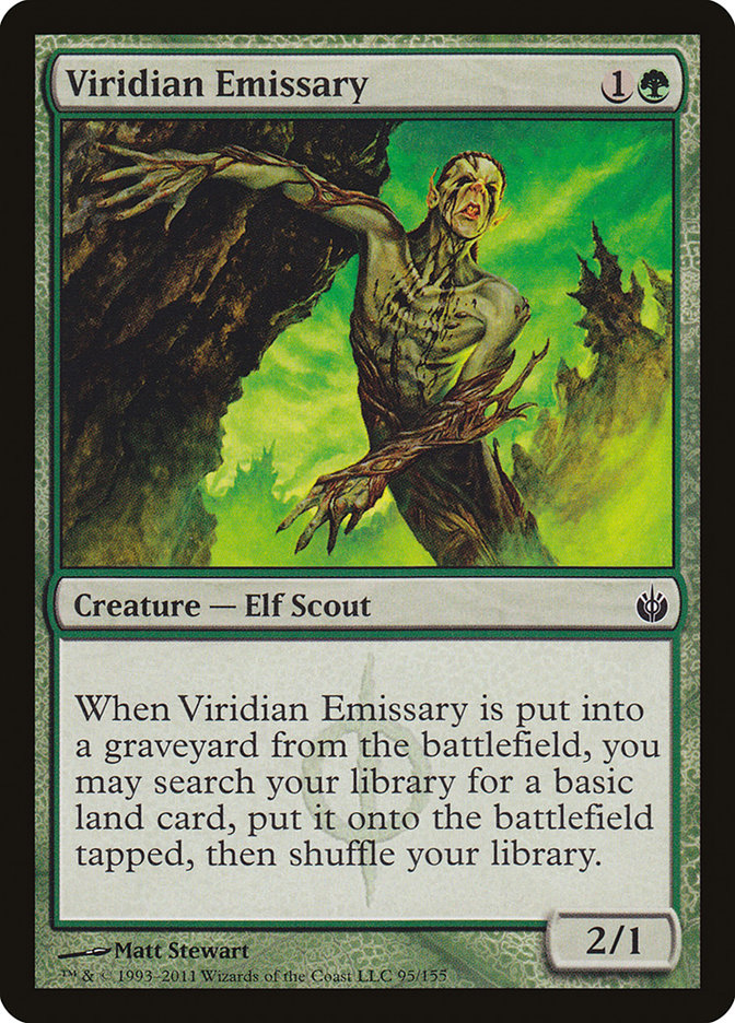 Viridian Emissary [Mirrodin Besieged] | L.A. Mood Comics and Games