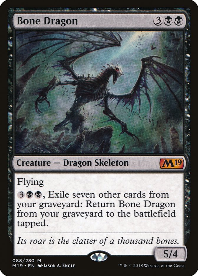 Bone Dragon [Core Set 2019] | L.A. Mood Comics and Games