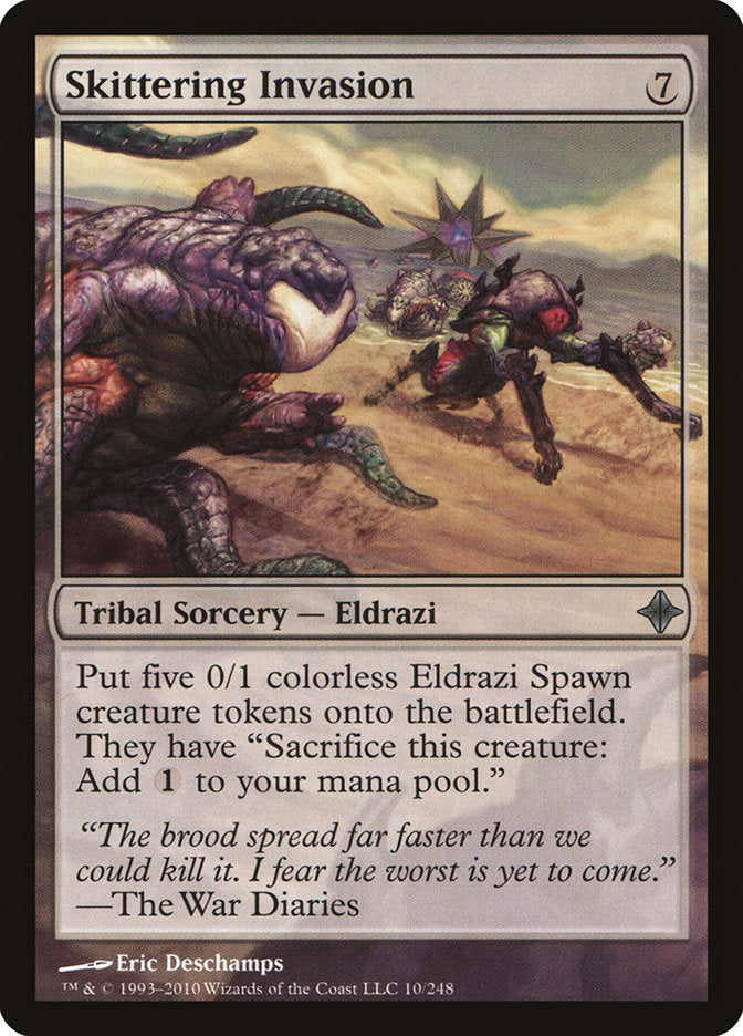 Skittering Invasion [Rise of the Eldrazi] | L.A. Mood Comics and Games
