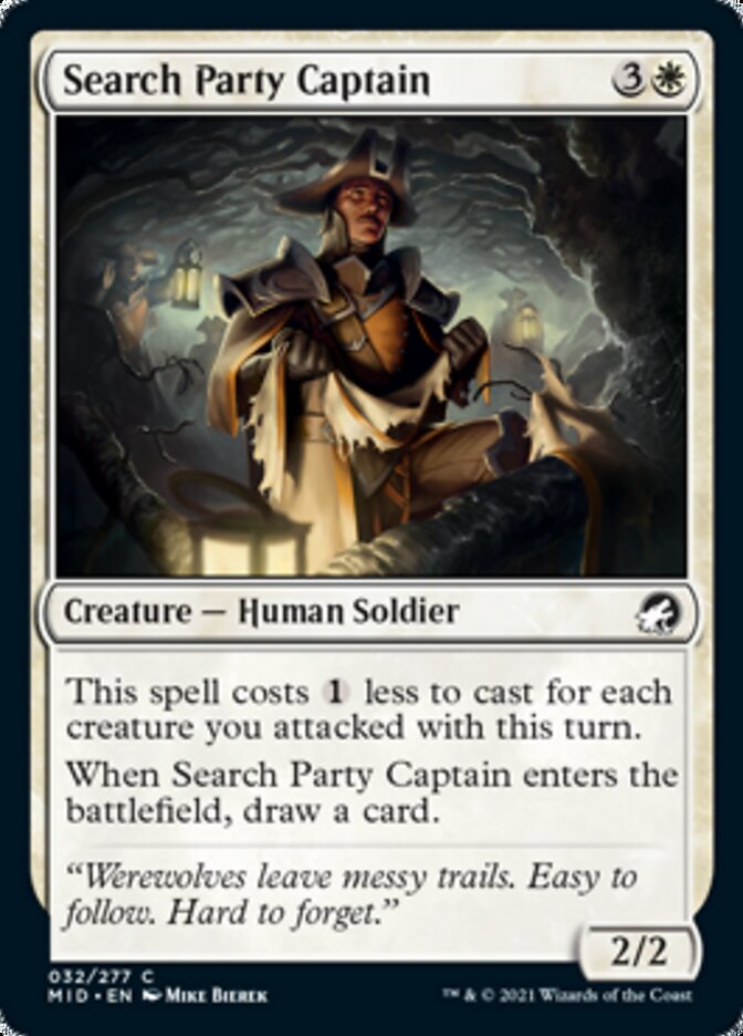 Search Party Captain [Innistrad: Midnight Hunt] | L.A. Mood Comics and Games