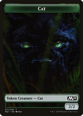 Beast // Cat (011) Double-Sided Token [Core Set 2021 Tokens] | L.A. Mood Comics and Games