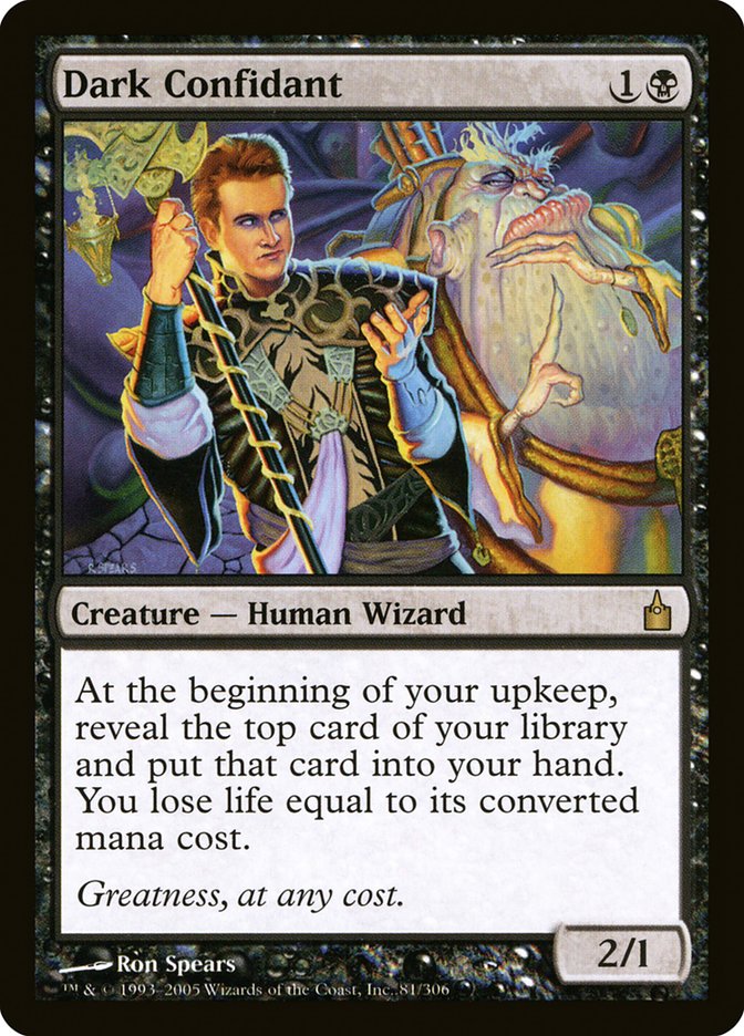 Dark Confidant [Ravnica: City of Guilds] | L.A. Mood Comics and Games