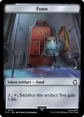 Robot // Food (0014) Double-Sided Token [Fallout Tokens] | L.A. Mood Comics and Games