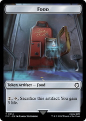 Food (0014) // Human Soldier Double-Sided Token [Fallout Tokens] | L.A. Mood Comics and Games