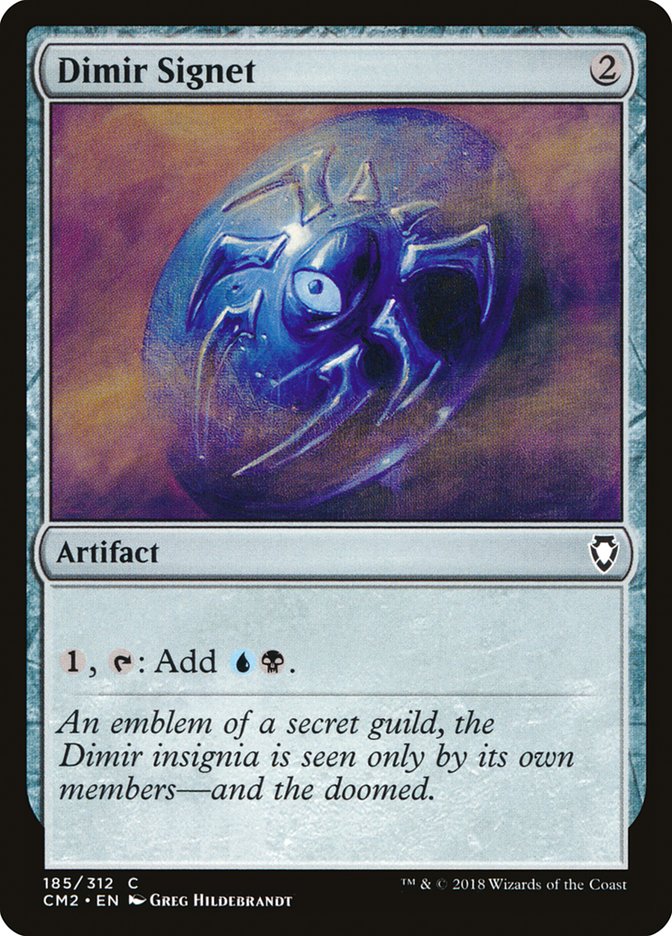Dimir Signet [Commander Anthology Volume II] | L.A. Mood Comics and Games