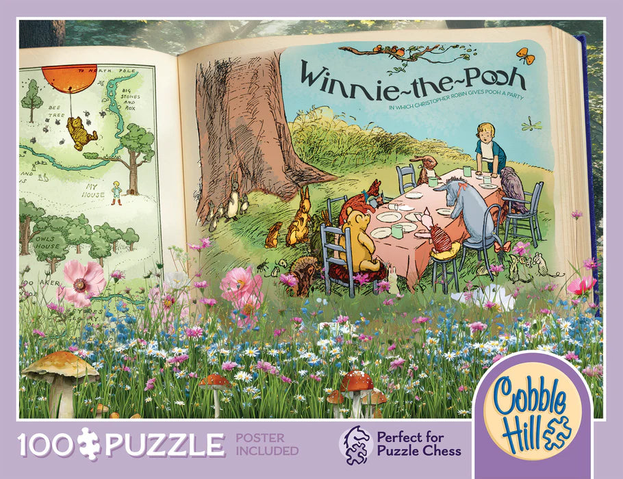Puzzle 100 Piece - Once Upon A Time: Winnie-the-Pooh | L.A. Mood Comics and Games