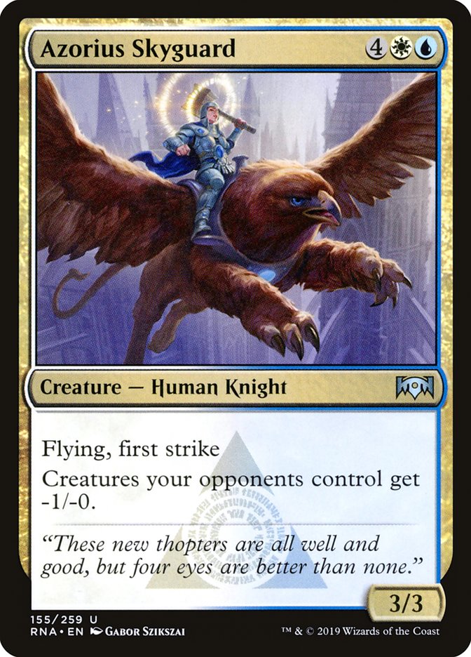 Azorius Skyguard [Ravnica Allegiance] | L.A. Mood Comics and Games